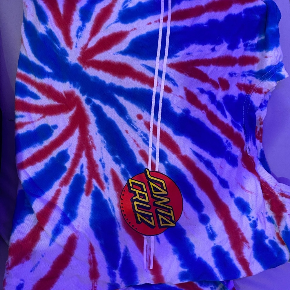 santa cruz tie dye shirt